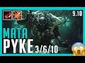 Mata - Pyke vs. Lux Support - Patch 9.10 KR Ranked | RARE