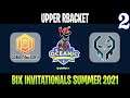 OB Neon vs Execration Game 2 | Bo3 | Upper Bracket BIX Invitationals Summer 2021