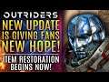 Outriders - FANTASTIC NEWS! New Official Update Is Restoring Hope and Inventories for Fans!