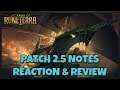 Patch notes for 2.5 revealed! - Reaction & Review video