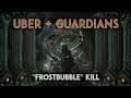 Path of Exile - Totem "Frostbubble" killing Uber Elder + Guardians [3.8 Blight League]