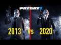 PAYDAY 2 : Comparando versión 2013 vs 2020 | Antes y después | 7mo Aniversario