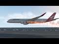 QANTAS A350 [Engine Fire] • Emergency Landing in Dubai