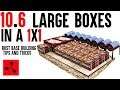 Rust Base Building - The 10.6 Boxes in a 1x1 Max Efficiency Loot Room (Rust Tips)