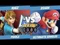Smash Ultimate Tournament - Rigz (Link) Vs. Zoan (Mewtwo, Mario) SSBU Xeno 166 Pools