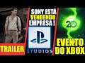 SONY ESTÁ VENDENDO ESTÚDIOS DE JOGOS AGORA / Evento ESPECIAL do Xbox ANUNCIADO / Trailer Uncharted