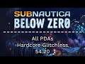 Subnautica: Below Zero - All PDAs Speedrun 54:20 (Hardcore Glitchless)