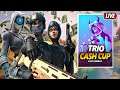 Trio Cash Cup🔥 | Trying to get TOP 500  | South African Players🔴