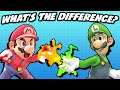 What's the Difference between Mario and Luigi? (SSBU)
