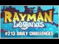 #213 Daily Challenges, Rayman Legends, PS4PRO, gameplay, playthrough
