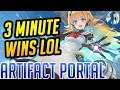 3 MINUTE WIN??? Hold Up 🔥🔥 (Artifact Portal)| Rotation | World Uprooted Deck + Gameplay【Shadowverse】
