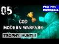 Call of Duty Modern Warfare 2019 Indonesia Trophy Hunting PS4 Pro #Part5