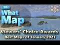 #CitiesSkylines - Top Ten Maps - January 2021 - Viewers' Choice
