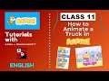 Coding for Beginners - Class 11 | How to Animate a Truck in Scratch (English)
