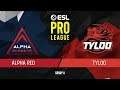 CS:GO - Alpha Red vs. TYLOO [Mirage] Map 2 - Group A - ESL Pro League Season 9 APAC
