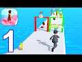 Evolution Run - Gameplay Part 1 All Levels 1-7 (Android)