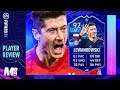 FIFA 20 TOTGS LEWANDOWSKI REVIEW | 92 TOTGS LEWANDOWSKI PLAYER REVIEW | FIFA 20 Ultimate Team