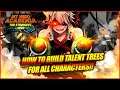 How To Build ALL Characters Talent Trees!! - MHA The Strongest Hero