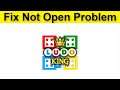 How To Fix Ludo King Not Open / Not Working Problem Android & Ios