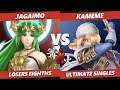 Kagaribi 1 Losers Top 8 - Jagaimo (Palutena) Vs. R2G｜kameme (Sheik) Smash Ultimate SSBU