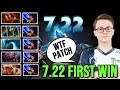 MIRACLE 7.22 PATCH - FIRST WIN with Full Team Scepter - WTF New Patch Dota 2 Gameplay