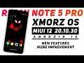 MIUI 12 XmorZ OS 20.10.30 For Redmi Note 5 Pro | Android 10 | New Features & More Improvement