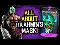 MK MOBILE EPIC EQUIPMENT CARD GUIDE | MAXED OUT DRAHMIN'S MASK
