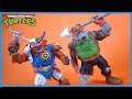 NECA Toys Teenage Mutant Ninja Turtles Cartoon DIRTBAG & GROUNDCHUCK Action Figure Review