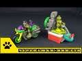 Playmates Toys: TMNT - Half shell heroes мини черепашки-ниндзя, Дон и Майк