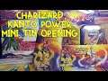 Pokémon Charizard Kanto Power Mini Tin Opening