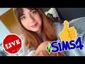 The Sims 4 Live. Έγκυος η Diamond! | MissMaddenPlays