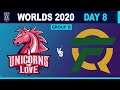 Unicorns Of Love vs FlyQuest - Worlds 2020 Group Stage - UOL vs FLY