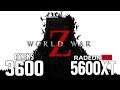 World War Z on Ryzen 5 3600 + RX 5600 XT 1080p, 1440p benchmarks!