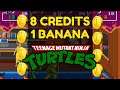 8 Credits 1 Banana - Teenage Mutant Ninja Turtles (Konami, Arcade 1989)