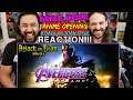 Avengers: Endgame - Anime Opening 3 | ATTACK ON TITAN - REACTION!!!