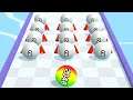 BALL RUN 2048 🎱💕- All Levels Gameplay Android, iOS v.148