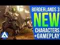 Borderlands 3: Character Reveals - FL4K, Amara, Zane Details + Abilities & Moze Gameplay