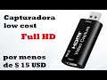 Capturadora Full HD por Menos de $15 - Rullz Capturadora 2.0