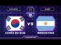 COREE DU SUD vs ARGENTINE - Quart de finale | Coupe du monde 2020 - feat. @LightPollux