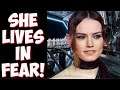 Daisy Ridley scared for her LIFE! Toxic Reylo Star Wars shippers won’t leave her alone!