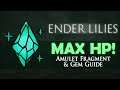 ENDER LILIES ► ALL Amulet Fragments & Gems Guide! (No Commentary)