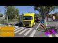Euro Truck Simulator 2 - Un transport de tevi- Ein Transport von Rohren.Ein Transport von Rohren