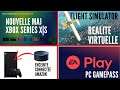 MAJ xbox series x|s, VR Flight Simulator, EA Play PC, Allumer une xbox avec Alexa ou Google Home