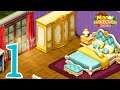 Manor Makeover : Link Blast Android Gameplay Walkthrough Part 1 - Day 1 Completed