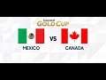 México vs Canadá copa de oro, reacciones