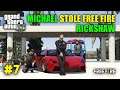 MICHAEL STOLE CHRONO'S FREE FIRE RICKSHAW | GTA V GAMEPLAY 7