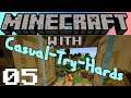 Minecraft With The Casual-Try-Hards Part 5- This Village Is Now Ours