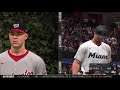 MLB the show 21 franchise mode: Washington Nationals vs Miami Marlins - (Xbox One) [4K60FPS]