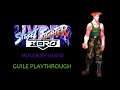 [MUGEN GAME] Hyper Street Fighter Zero by Ehnyd (Version 1.1) - Guile Playthrough