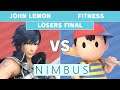 Nimbus 61 - John Lemon (Chrom) vs. UR | FitNess (Ness) Losers Final - Smash Ultimate